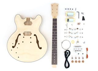 335 Style Left Handed -  DIY Electric Guitar Kit