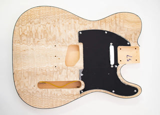 TL Style Burl Ash - DIY Electric Guitar Kit