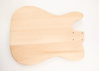 TL Style Burl Ash - DIY Electric Guitar Kit