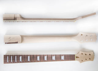 Singlecut Semi Hollow Style Left Handed - DIY Electric Guitar Kit