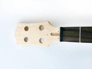Semi Hollow Left Handed Bass - DIY Electric Bass Kit